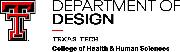 Texas Tech University-Department of Design Logo